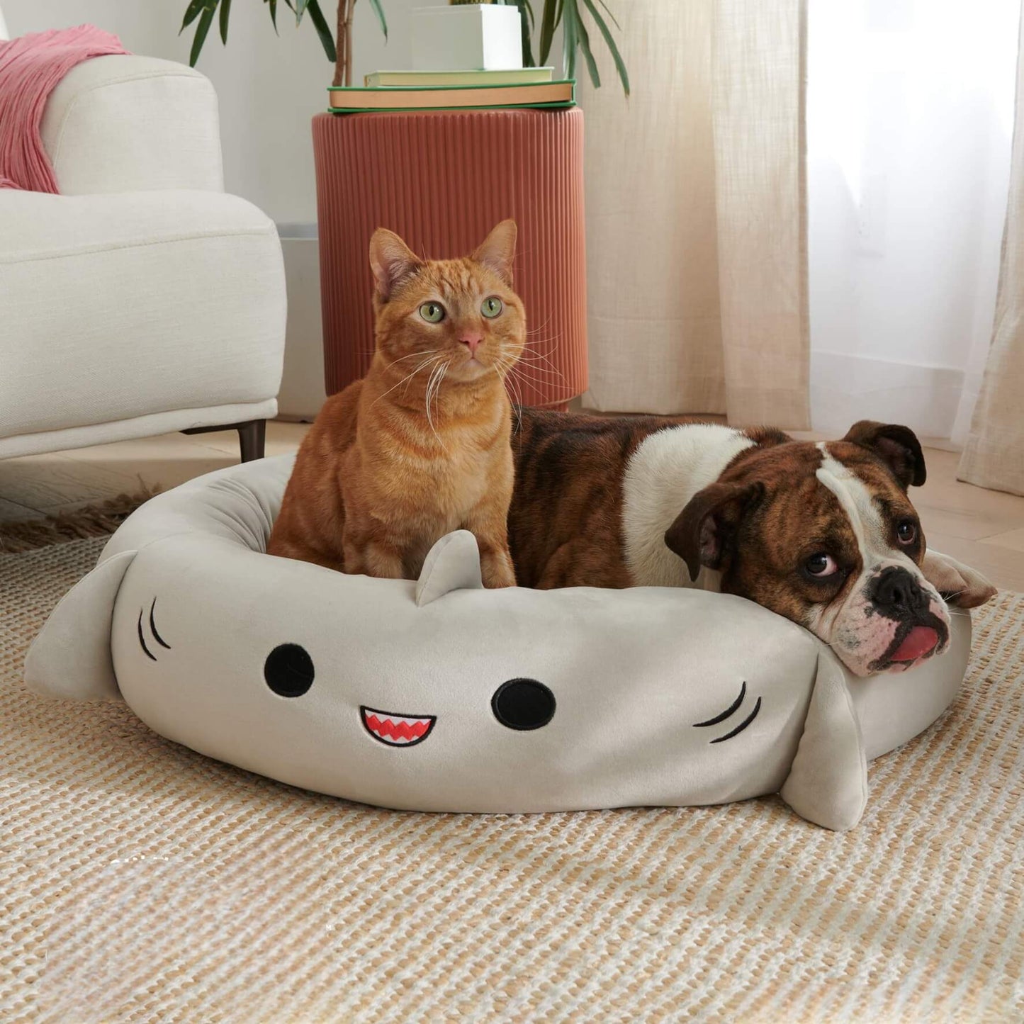 Squishmallow Cat Bed-Luxandluxy