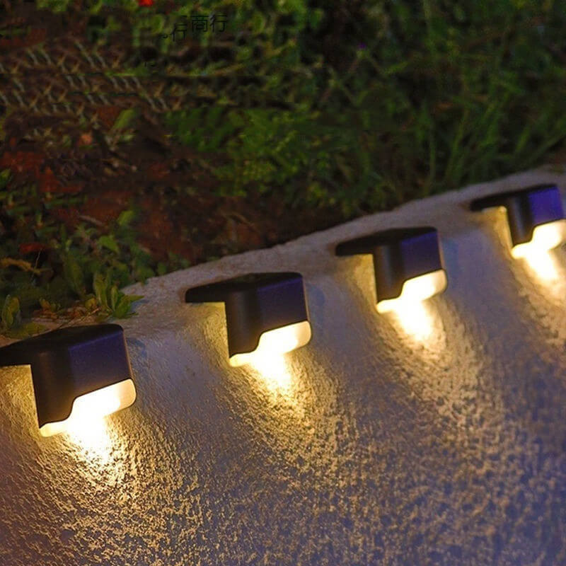 Stairs Railings Fence Solar Light-Luxandluxy