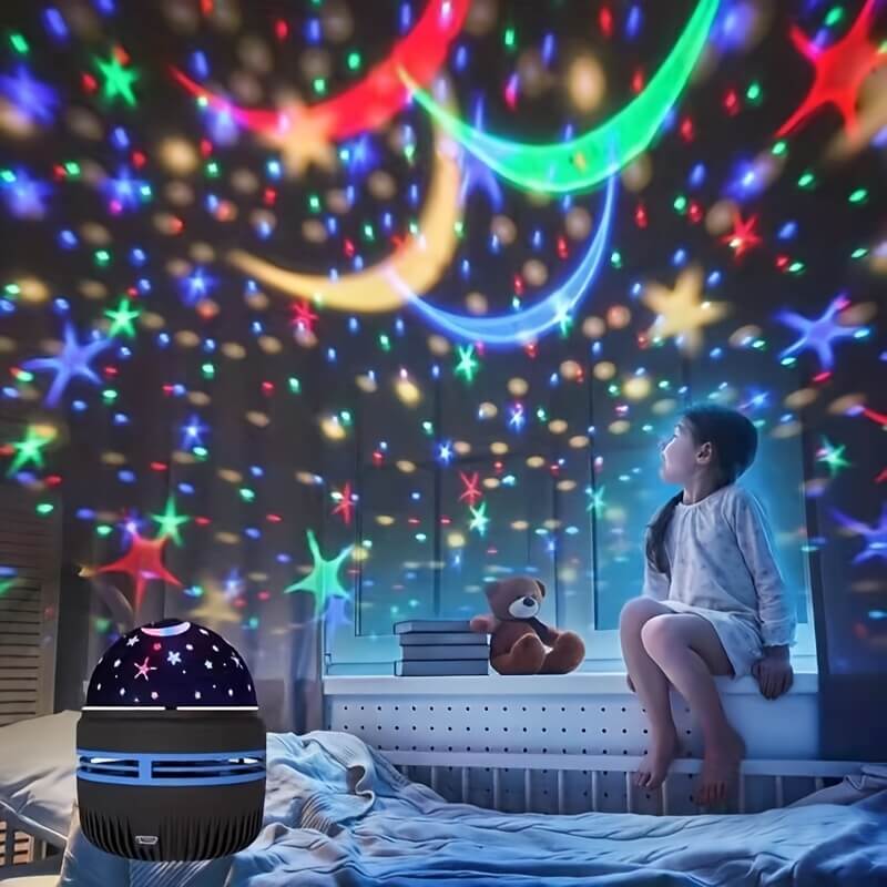 Star Projector Night Light-Luxandluxy