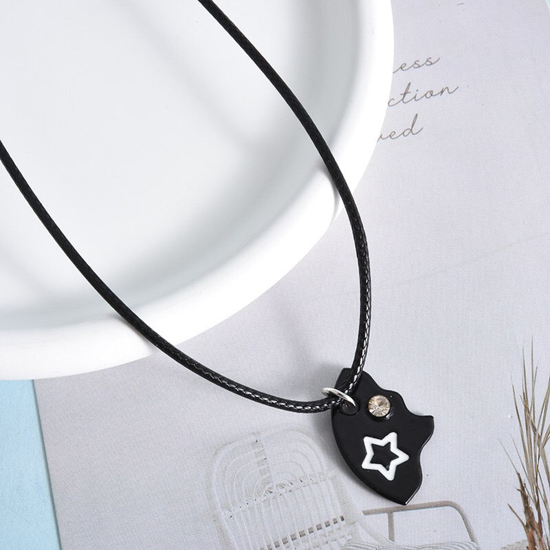 Sun Moon Star Pendant 3pcs BFF Necklaces-Luxandluxy