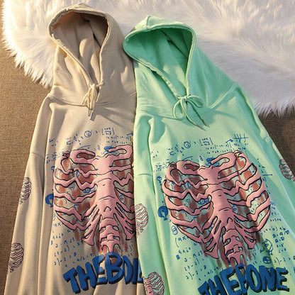 The Bone Rib Cage Hoodie-Luxandluxy