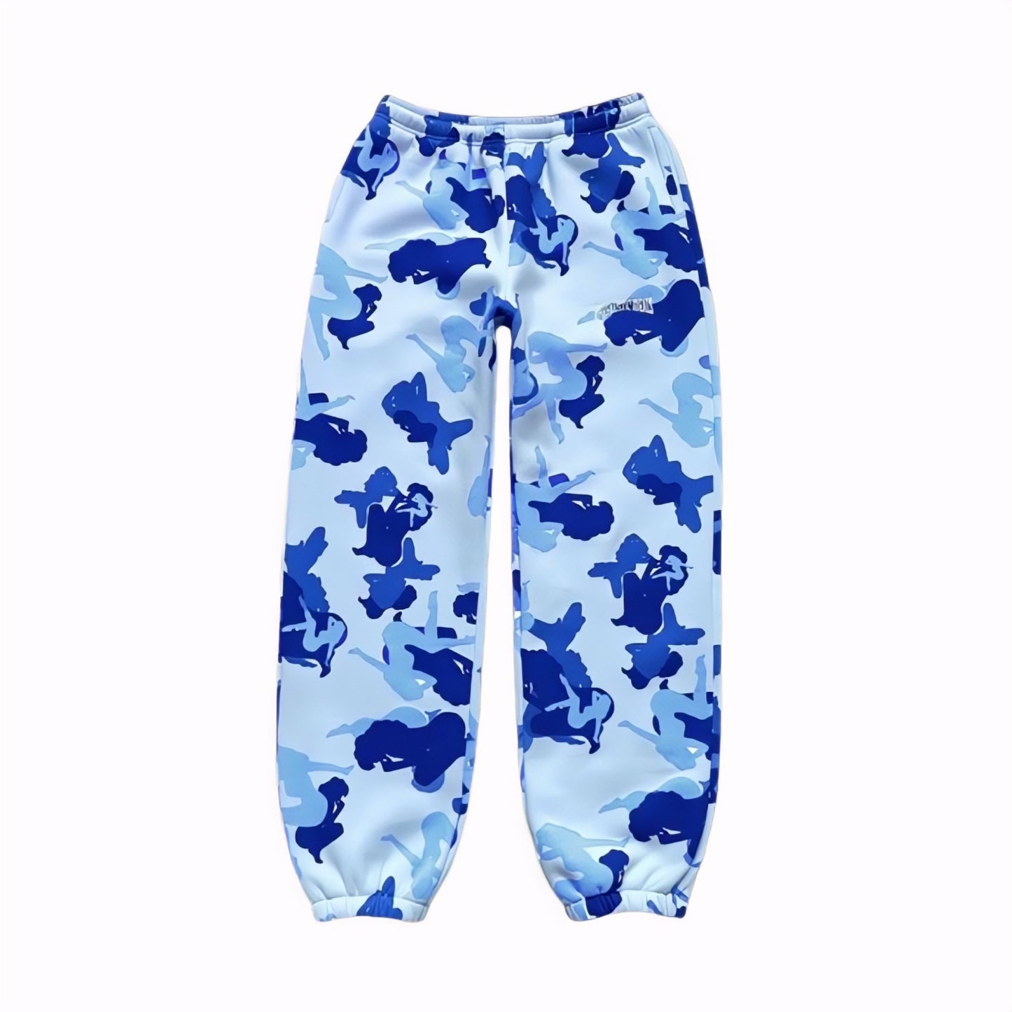 'UNREALISTIC IDEALS' Camo Sweatpants-Luxandluxy