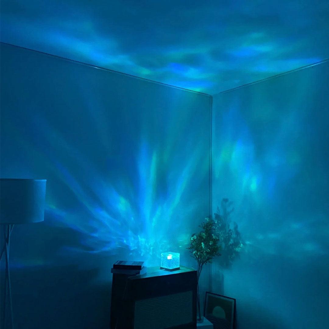 Wave Cube Night Light-Luxandluxy