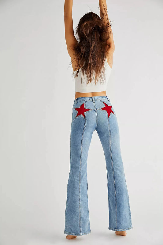 We The Free Firecracker Flare Jeans-Luxandluxy