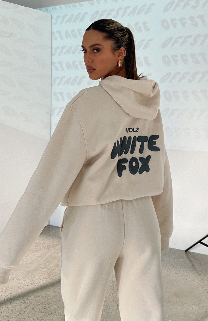 White Fox Hoodie-Luxandluxy